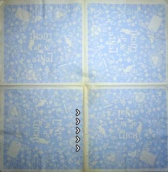 TX-705 Text - 3-lagig (Lagerspuren) - Lente in de Lijcht